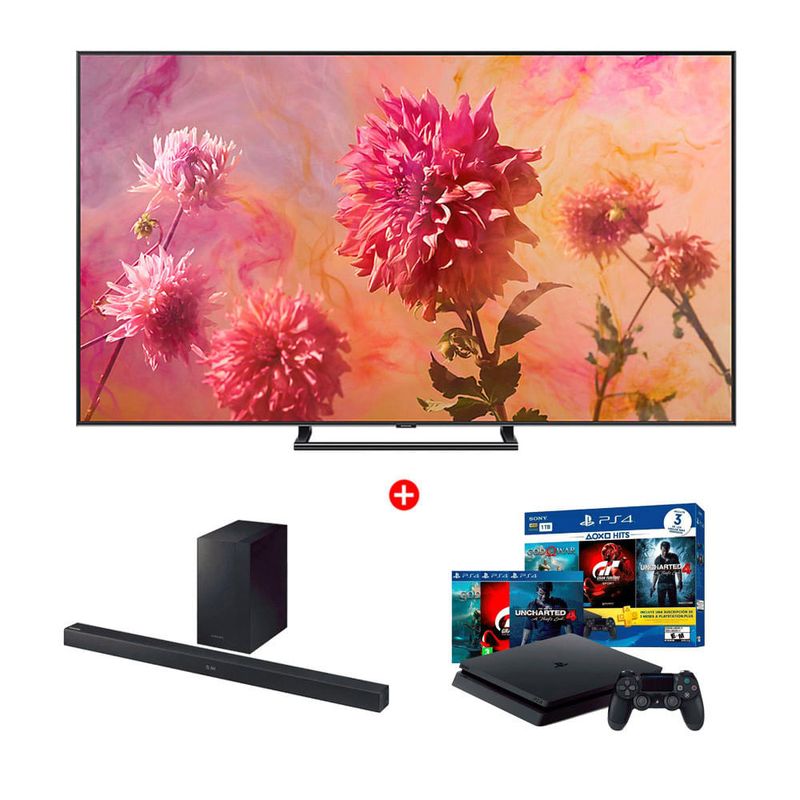 Combo Televisor QLED 4K Ultra HD Smart TV 65