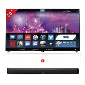 Combo Televisor 4K Ultra HD Smart TV 50" 50U7970 + Soundbar SW-BTS3010 Negro