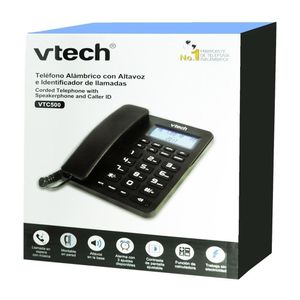 Teléfono fijo Vtech VTC500 control de volumen