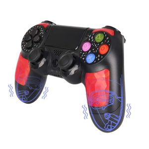 Mando Genérico Inalámbrico Bluetooth Compatible P4 Juegos Rojo