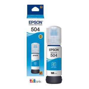 Botella de Tinta Epson Cyan T504