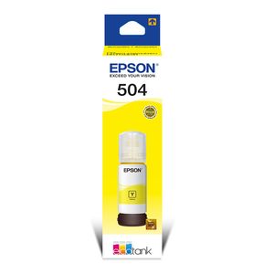 Botella de Tinta Epson Amarillo T504