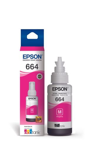Botella de Tinta Epson Magenta T664 70 ml