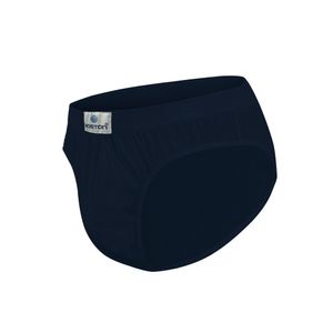 Pack x4 Trusas Boston Recubierto Bikini Azul Marino