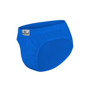 Pack x4 Trusas Boston Recubierto Bikini Azulino