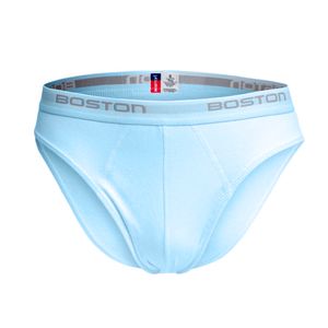Pack x 4 Trusas Boston Hombre Bikini Celeste