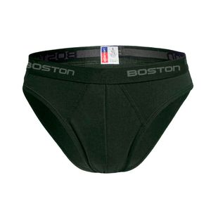 Pack x 4 Trusas Boston Hombre Bikini Verde Petroleo