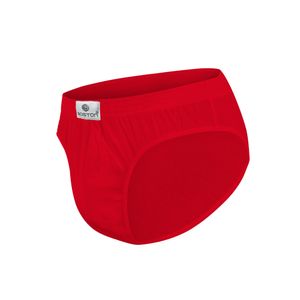 Pack x4 Trusas Boston Recubierto Bikini Rojo