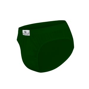 Pack x4 Trusas Boston Recubierto Bikini Verde Petroleo