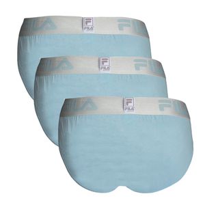 Pack x3 Trusa Fila Hombre Celeste