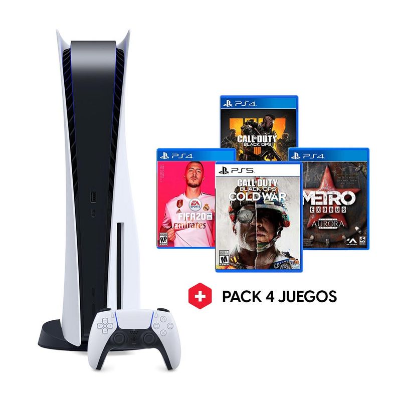 Consola PlayStation 5 Estándar + FC24 - Tiendas Metro