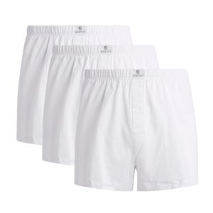 Pack x3 Short Boston Blanco