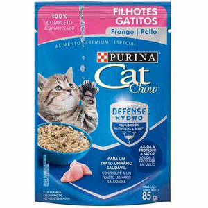 Comida para Gatos CAT CHOW Gatitos Sabor Pollo Pouche 95g