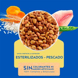 Comida para Gatos CAT CHOW Esterilizados Bolsa 1kg
