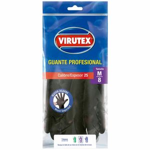 Guante VIRUTEX Negro 25 talla 8