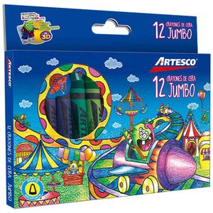Crayones Jumbo ARTESCO Paquete 12un