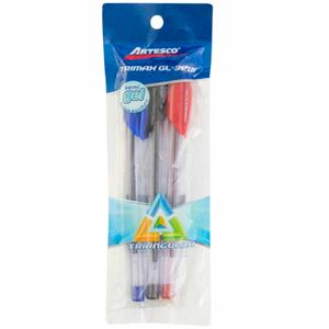 Bolígrafo TRIMAX GL-32M Azul, Negro y Rojo Blister 3un
