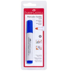 Plumón para Pizarra FABER CASTELL Jumbo Azul