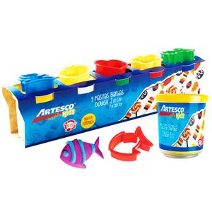 Manualidades ARTESCO Masita Blanda Dough 4un + Moldes