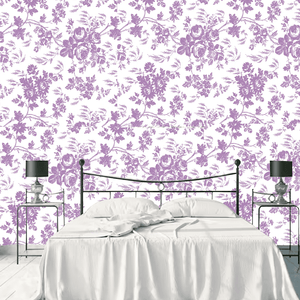 Lámina Adhesiva Creative Covering Toile Lavender