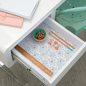 Lámina Adhesiva Creative Covering English Rose Blue