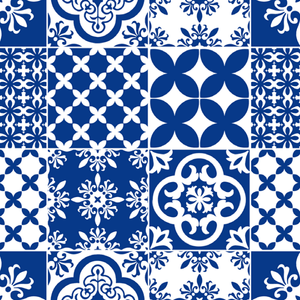 Lámina Adhesiva Creative Covering Spanish Tiles