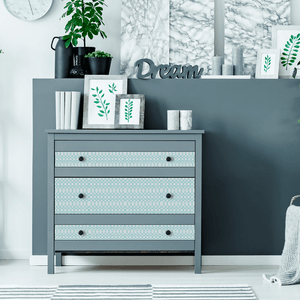 Lámina Adhesiva Creative Covering Primavera Moderna Blue