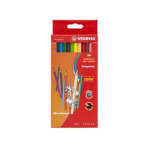 Colores Largos STABILO Caja 24un