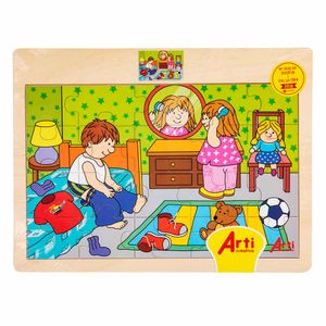 Juego Didáctico ARTI CREATIVO Rompecabezas  de Madera 20 Piezas