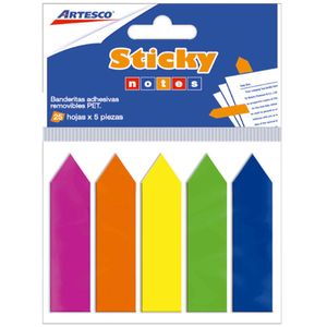 Banderítas ARTESCO 5 Colores