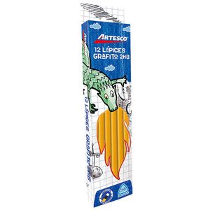 Lápiz ARTESCO Amarillo 2HB Caja 12un