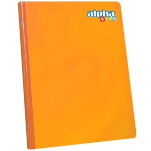 Cuaderno ALPHA Kids Triple Raya C/Solapa 80 Hojas