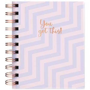 Cuaderno Espiral DGNOTTAS A6 Tapa Dura Pastel