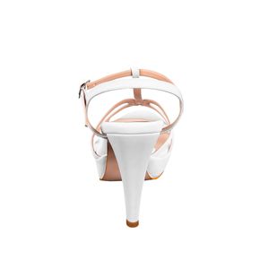 Sandalias A-12 Angie Tan Blanco
