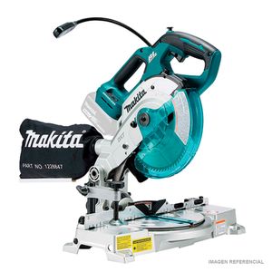 Sierra Ingleteadora Makita 6 1/2" 18v BL ADT LXT sin Batería