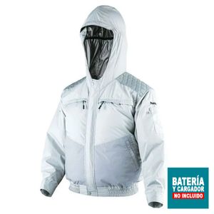 Casaca Ventilador Makita 12v-18V Antireflectante 2XL sin Batería