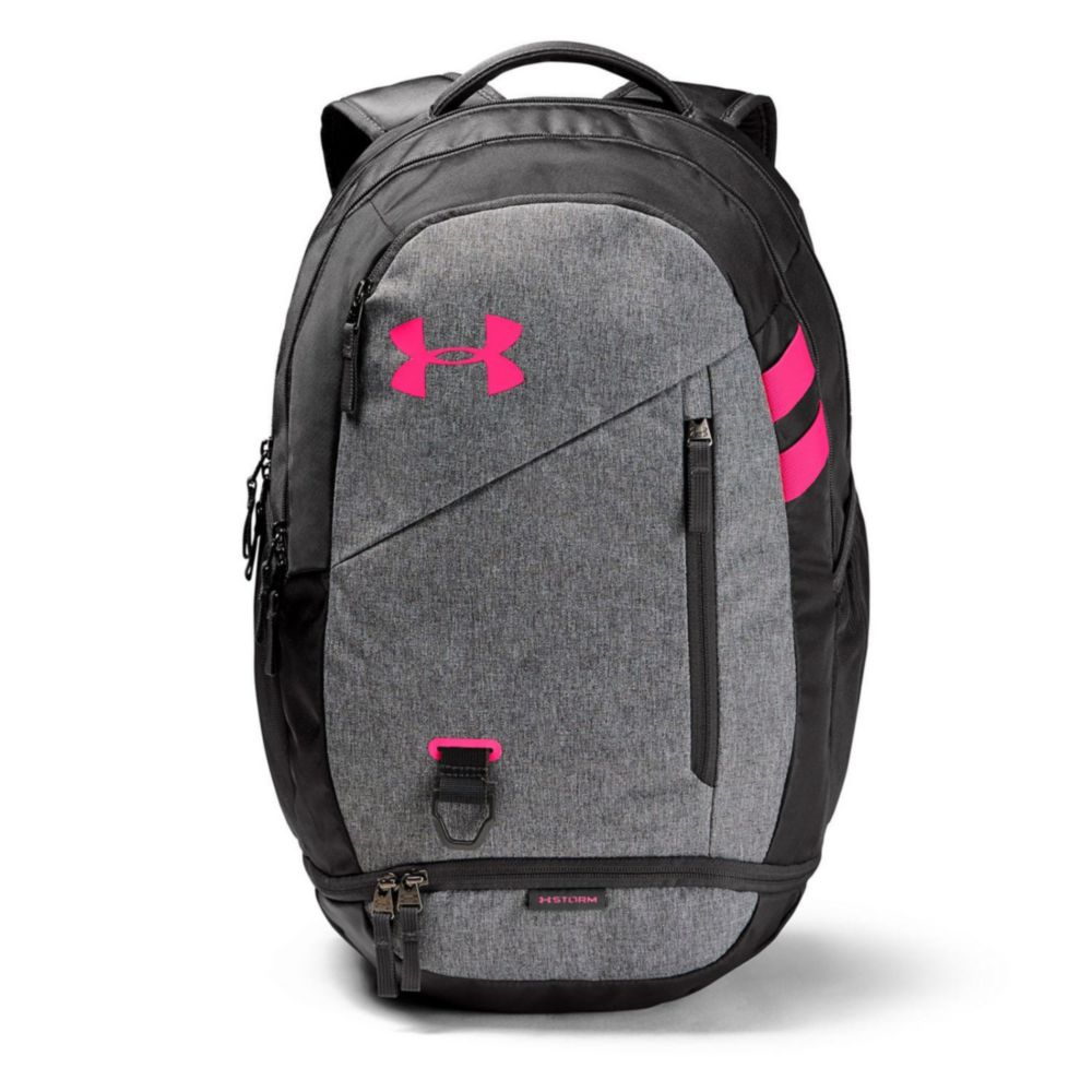 Mochila Under Armour Hustle Gris Real Plaza