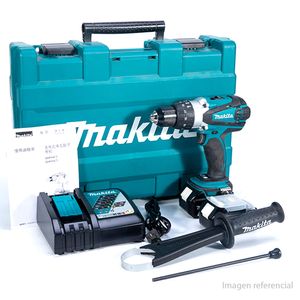 Taladro Percutor Makita 1/2" 18v 91 Nm LXT 2 x 3.0 Ah