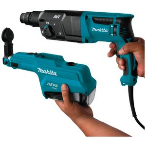 Martillo Perforador Plus Makita 800w AVT Recolector Polvo HR2652