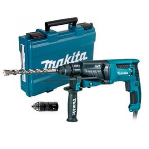 Martillo Perforador Plus Makita 800w 26 mm AVT LED Chuck HR2631FT