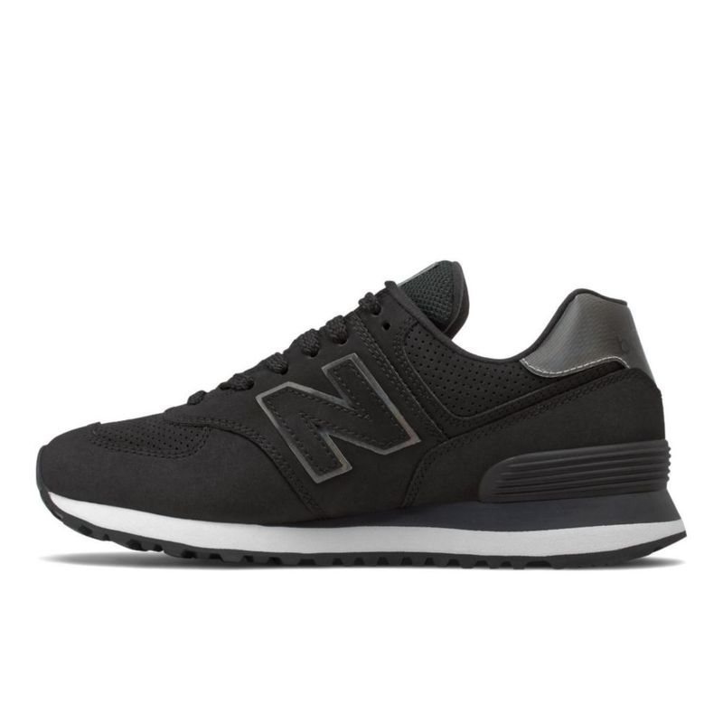 Zapatillas New Balance Urbanas Mujer WL574DM2 Negro Real Plaza