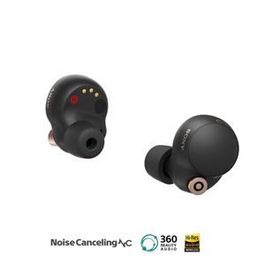 Audífonos True Wireless Sony WF-1000XM4 con Noise Cancelling Negro