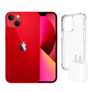 iPhone 13 128GB Red + Adaptador 20w + Case Space