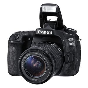 Cámara Canon EOS 80D Kit 18-55mm