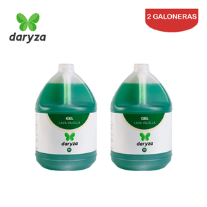 Lavavajilla Gel Daryza Manzana Galón Pack 2 Galoneras