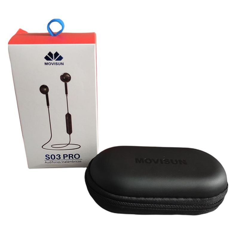 Audifonos Bluetooth Deportivos Recargables Movisun S03 PRO Entrada