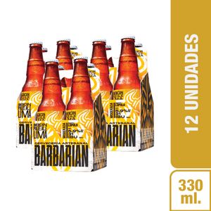 Cerveza Artesanal BARBARIAN L.I.M.A. PALE ALE (X3) 4PACK BOT 330 ML