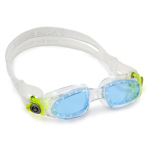 Lentes de natación Aqua Sphere Moby Kid Transparente y verde limón