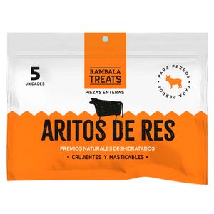 Comida para Perros RAMBALA Adulto Aritos de Res Doypack 5un