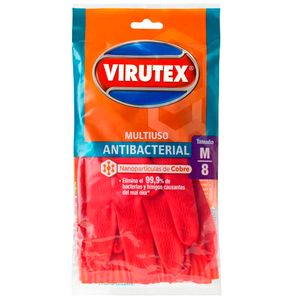 Guante VIRUTEX Antibacterial Cobre M 2un